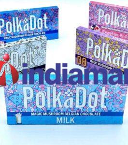 Polkadot Mushroom Belgian Milk Chocolate Couverture